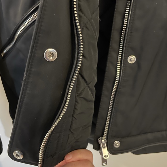 Zara Black XS Fall/Winter Jacket - Picture 8 of 8